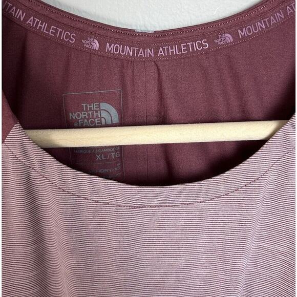 The North Face Racerback Tank Top Stripe Active Size XL Stretch Women’s - Picture 5 of 8